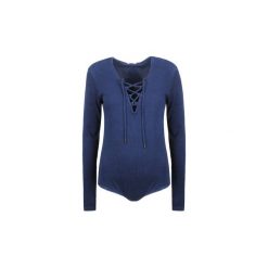 Body Guess W63P2FK5D91. Niebieskie skarpetki damskie Guess, z aplikacjami. Za 149,00 zł.
