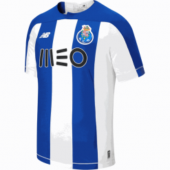 Koszulka FC Porto Home Kit - MT930134HME. Koszulki męskie New Balance, s, bez wzorów, z materiału, bez kołnierzyka, bez rękawów, do piłki nożnej. Za 329,99 zł.