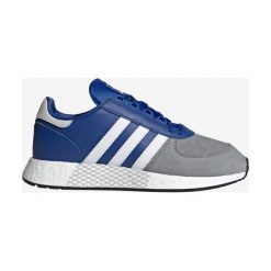 Adidas Originals Marathon Tech Tenisówki Niebieski. Niebieskie trampki męskie adidas Originals, bez wzorów, ze skóry, bez zapięcia. Za 585,95 zł.