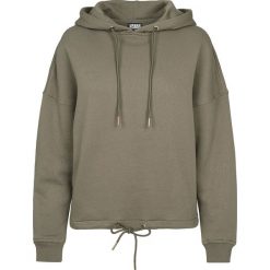 Urban Classics Ladies Kimono Hoody Bluza z kapturem damska oliwkowy. Zielone bluzy z kapturem damskie marki Urban Classics, xl. Za 99,90 zł.