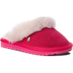 Kapcie EMU AUSTRALIA - Jolie Kids K11486 Fuschia. Różowe sandały dziewczęce EMU Australia, z wełny, bez zapięcia. W wyprzedaży za 169,00 zł.