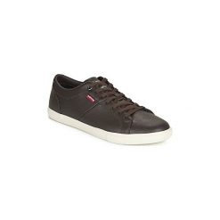 Buty Levis WOODS. Pomarańczowe trampki męskie Levi's®, bez wzorów, bez zapięcia. Za 269,00 zł.