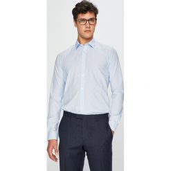 Only & Sons - Koszula. Niebieskie koszule męskie Only & Sons, s, bez wzorów, z bawełny, klasyczne, z klasycznym kołnierzykiem, z długim rękawem. W wyprzedaży za 49,90 zł.