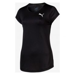 Puma Active Koszulka Czarny. Czarne koszulki damskie Puma, l, bez wzorów, z poliesteru, bez kołnierzyka, z krótkim rękawem. Za 111,95 zł.