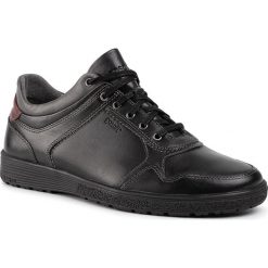 Półbuty GO SOFT - MB-RUFUS-03 Black. Czarne półbuty męskie GO SOFT, na co dzień, bez wzorów, ze skóry, bez zapięcia. Za 199,99 zł.