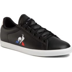 Sneakersy LE COQ SPORTIF - Agate 2010233 Black. Czarne półbuty damskie le coq sportif, ze skóry. W wyprzedaży za 239,00 zł.