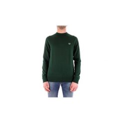 Swetry Fred Perry K5523. Zielone swetry męskie Fred Perry, s, bez wzorów, bez kołnierzyka, bez kaptura. Za 650,26 zł.