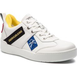 Sneakersy CALVIN KLEIN JEANS - Norm S0579 Bright White. Białe sneakersy męskie marki Calvin Klein Jeans, bez zapięcia. Za 929,00 zł.