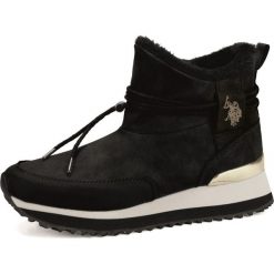 U.S. POLO ASSN. śniegowce damskie Vanessa 37 czarny. Czarne śniegowce damskie U.S. Polo Assn., bez zapięcia. Za 409,00 zł.