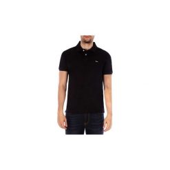 Koszulki polo z krótkim rękawem Harmont Blaine POLO DOPPIA FRONTURA. Czarne koszulki męskie Harmont Blaine, xl, bez wzorów, polo, z krótkim rękawem, krótkie. Za 456,03 zł.
