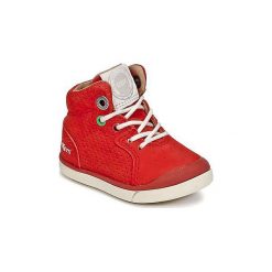 Buty Dziecko Kickers GOODJOB. Czerwone trampki chłopięce marki Kickers. Za 209,30 zł.