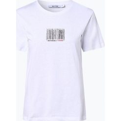 NA-KD - T-shirt damski, biały. Białe t-shirty damskie NA-KD, s, bez wzorów, bez kołnierzyka. Za 79,95 zł.