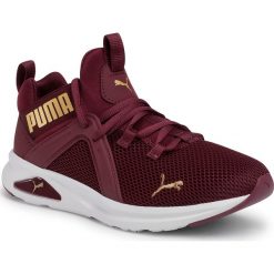 Buty PUMA - Enzo 2 Wn's 193256 10 Burgundy/Gold. Czerwone buty sportowe damskie Puma, bez wzorów, ze skóry ekologicznej, sportowe, do biegania. Za 299,99 zł.