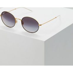 RayBan Okulary przeciwsłoneczne goldcoloured on top blue. Żółte okulary przeciwsłoneczne damskie marki Ray-Ban, bez wzorów, bez kołnierzyka. Za 639,00 zł.
