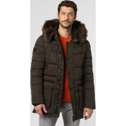 Superdry - Męski płaszcz pikowany – Chinook Parka, zielony. Zielone płaszcze męskie Superdry, m. Za 499,95 zł.