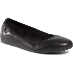 Baleriny TAMARIS - 1-22122-24 Black Leather 003. Czarne baleriny damskie Tamaris, bez wzorów, ze skóry ekologicznej, klasyczne, bez obcasa, na płaskiej podeszwie, bez zapięcia. Za 199,00 zł.