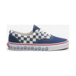 Vans BMX Era Tenisówki Niebieski. Niebieskie trampki męskie Vans, w kratkę, z materiału, bez zapięcia. Za 292,95 zł.
