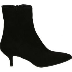 Botki - 1552 CAM NERO. Czarne botki damskie marki Venezia, ze skóry. Za 459,00 zł.