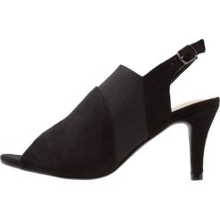 Rzymianki damskie: Evans WIDE FIT FRANKIE Sandały black