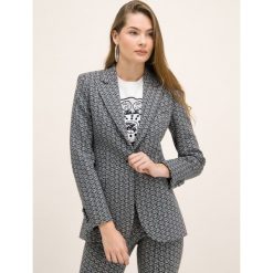 Żakiet TOMMY HILFIGER ZENDAYA WW0WW25512. Szare marynarki damskie TOMMY HILFIGER, bez wzorów, z elastanu. W wyprzedaży za 629,00 zł.