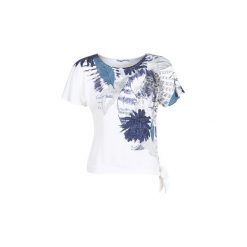 T-shirty z krótkim rękawem Desigual WICHITAS. Szare t-shirty damskie marki Desigual, s, bez wzorów, bez kołnierzyka. Za 249,00 zł.