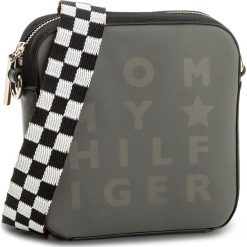 Torebki klasyczne damskie: Torebka TOMMY HILFIGER - Logo Story Crossover Transparent AW0AW05253 002