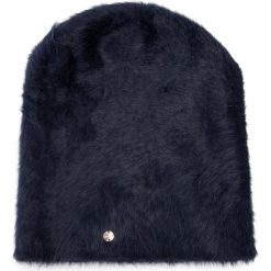 Czapka COCCINELLE - EY3 Cappelli E7 EY3 37 15 01 Ink B12. Niebieskie czapki damskie Coccinelle, bez wzorów, z materiału. Za 299,00 zł.
