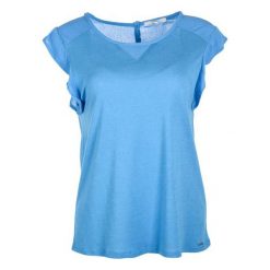 Pepe Jeans T-Shirt Damski Clementine L Niebieski. Niebieskie koszulki damskie marki Pepe Jeans, l, bez wzorów, z jeansu, bez kołnierzyka. W wyprzedaży za 163,00 zł.