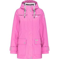 Parka przeciwdeszczowa w kolorze różowym. Różowe kurtki damskie Schmuddelwedda, l. W wyprzedaży za 307,95 zł.