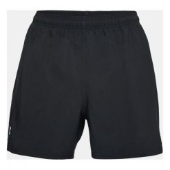 Spodenki sportowe męskie: Under Armour Spodenki męskie UA LAUNCH SW 5” SHORT czarne r. L (1289312-009)