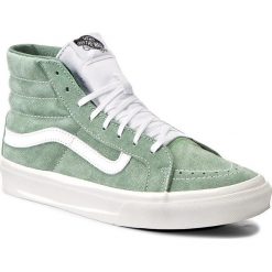 Sneakersy VANS - Sk8-Hi Slim VN0A32R2OI6 (Retro Sport) Seaspry/Trw. Zielone półbuty damskie Vans, ze skóry. W wyprzedaży za 269,00 zł.