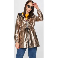 Vero Moda - Parka. Żółte kurtki damskie Vero Moda, s, bez wzorów, z poliesteru, długie, z kapturem. W wyprzedaży za 219,90 zł.