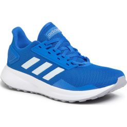 Buty adidas - Duramo 9 EG8664 Globlu/Skytin/Ftwwht. Niebieskie buty sportowe męskie Adidas, z tworzywa sztucznego, bez zapięcia, do biegania. Za 229,00 zł.
