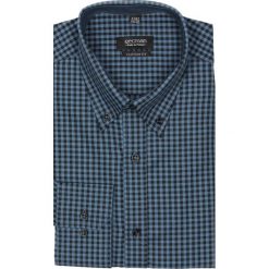 Koszula croft 2174 długi rękaw custom fit granatowy. Niebieskie koszule męskie jeansowe Recman, m, z aplikacjami, button down, z długim rękawem. Za 89,99 zł.