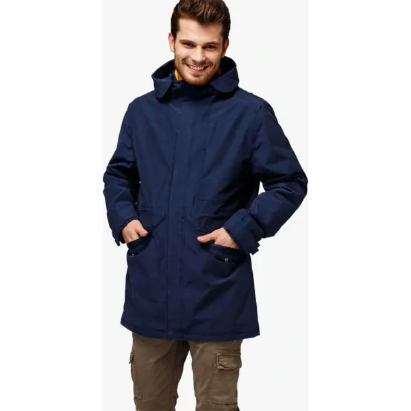 Timberland Kurtka Dv 3In1 Fishtail Parka , granatowy, rozmiar S. Niebieskie kurtki męskie Timberland, na zimę, s, bez wzorów, z bawełny, bez kaptura. W wyprzedaży za 799,99 zł.