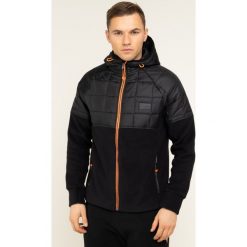 Kurtka puchowa Superdry Fleece Hybrid M2000118A. Czarne kurtki męskie Superdry, m, bez wzorów, z poliesteru, bez kaptura. Za 429,00 zł.