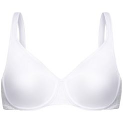 Biustonosz z fiszbiną Triumph 10166827. Czarne biustonosze Triumph, bez wzorów, z elastanu. Za 149,00 zł.