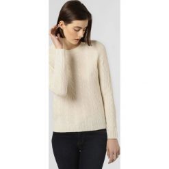 Franco Callegari - Sweter damski, biały. Białe swetry damskie Franco Callegari, s, bez wzorów, z wełny, eleganckie, bez rękawów, bez kaptura. Za 249,95 zł.