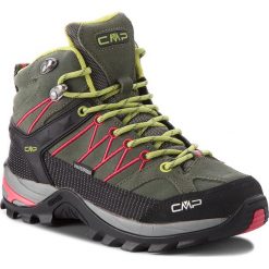 Trekkingi CMP - Rigel Mid Wmn Trekking Shoes Wp 3Q12946 Kaki/Corallo 65BN. Zielone buty trekkingowe damskie CMP. W wyprzedaży za 299,00 zł.