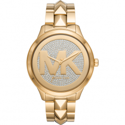 Zegarek MICHAEL KORS - Ovrsized Runway Mercer MK6714 Gold. Żółte zegarki damskie Michael Kors. W wyprzedaży za 1119,00 zł.