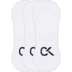 Calvin Klein 3-pack Skarpetki Biały. Białe skarpetki męskie z bawełny. Za 76,95 zł.