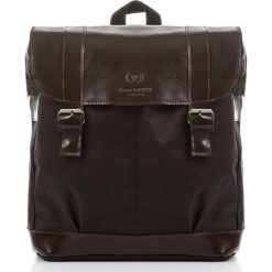 Plecak skórzany na laptopa Paolo Peruzzi 919-1 czarny. Czarne plecaki męskie Paolo Peruzzi, bez wzorów, ze skóry, eleganckie. Za 199,99 zł.