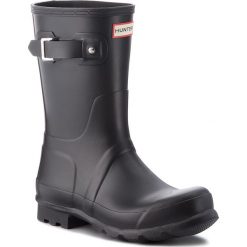 Kalosze HUNTER - Original Short MFS9000RMA Black. Czarne kalosze męskie Hunter, z kauczuku. Za 549,00 zł.