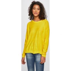 Medicine - Sweter Essential. Żółte swetry damskie marki MEDICINE, s, bez wzorów, z dzianiny, z krótkim rękawem, krótkie, bez kaptura. Za 59,90 zł.
