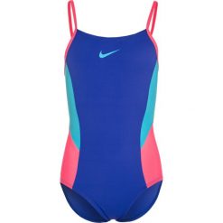 Stroje jednoczęściowe dziewczęce: Nike Performance COLORBLOCK VBACK TANK Kostium kąpielowy blue