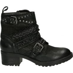 Botki - 133222 NERO. Brązowe botki damskie skórzane marki Venezia. Za 549,00 zł.