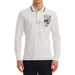 Koszulka polo w kolorze białym. Białe koszulki polo GALVANNI, m. W wyprzedaży za 164,95 zł.