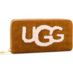 Duży Portfel Damski UGG - W Honey Zip Arnd Wallet Sheep 1093571 Che. Brązowe portfele damskie marki Ugg, ze skóry. Za 639,00 zł.
