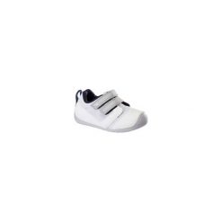 Buty do gimnastyki 510 I LEARN BREATH. Białe buciki niemowlęce DOMYOS, z poliesteru, bez zapięcia. Za 69,99 zł.