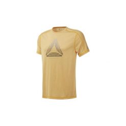 T-shirty z krótkim rękawem Reebok Sport Koszulka Running Reflective Move. Żółte koszulki sportowe męskie marki Reebok Sport, s, z krótkim rękawem. Za 169,00 zł.